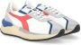 Diadora Wit en Rood Mercury Elite Sneakers Multicolor Heren - Thumbnail 2