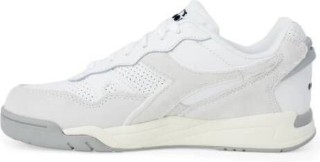 Diadora WitGrijs LowTop Sportieve Sneakers
