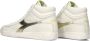 Diadora Game L High Waxed Metal Wn Sneakers Leren Sneaker Dames Wit - Thumbnail 7