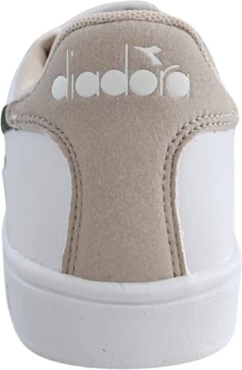 Diadora Witte Lage Top Casual Sneakers Unisex