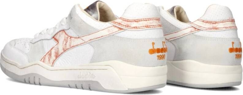 Diadora Witte Low Top Sneakers Foro Italia