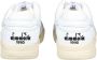 Diadora Sneakers Heren Lage sneakers Herenschoenen Leer B.560 Used Italia Wit - Thumbnail 11