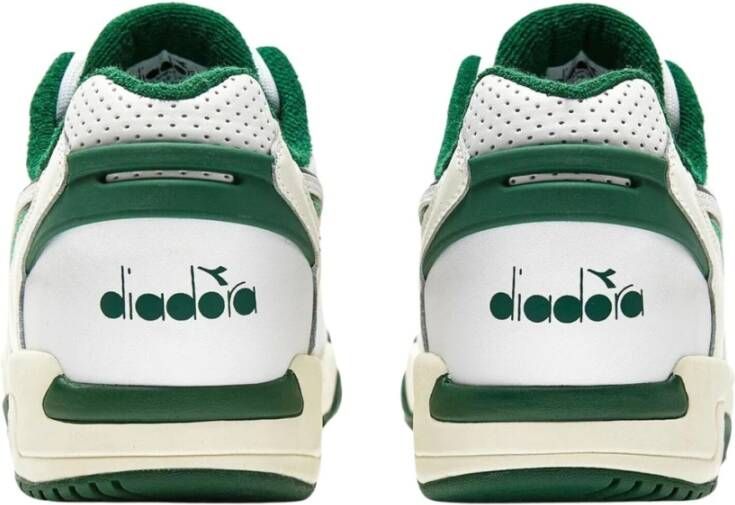 Diadora Witte Synthetische Tennis Sneaker Winner