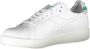 Diadora Witte Vetersneakers met Contrasterende Accenten White Dames - Thumbnail 3