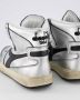 DIADORA Hoge Sneakers Dames Mi Basket Used Z Maat: 36 Materiaal: Leer Kleur: Zilver - Thumbnail 9