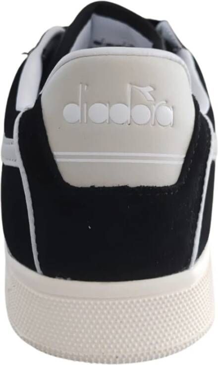 Diadora Zwarte Casual Low-Top Sneaker