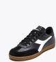 Diadora Trainer501.181246 Premium Leren Sneakers Black Heren - Thumbnail 7