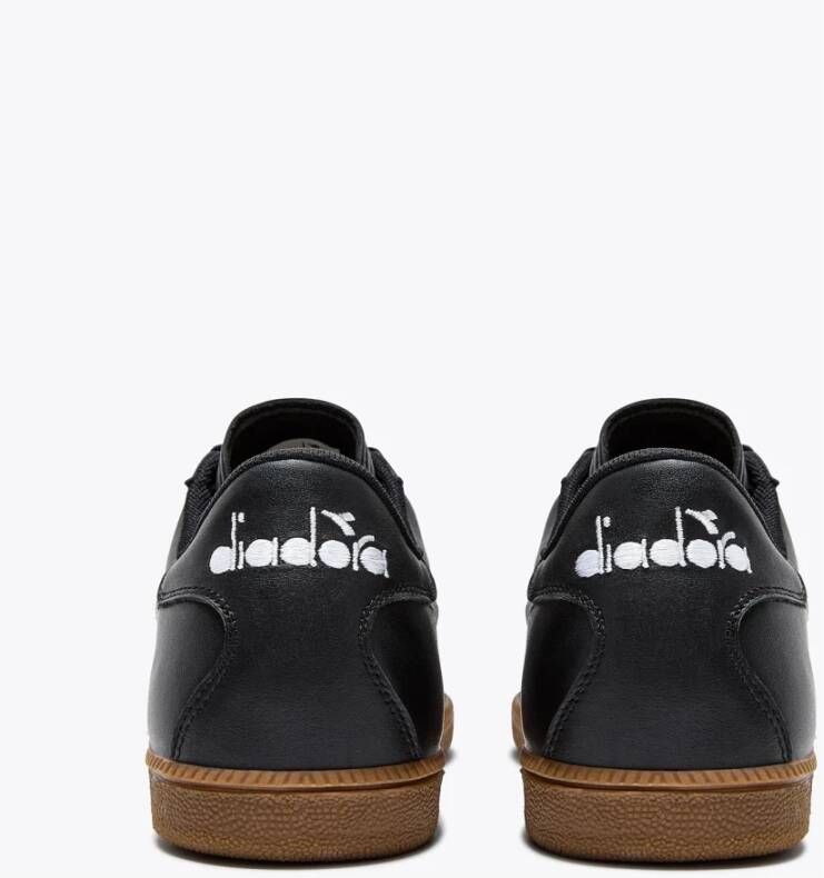 Diadora Zwarte Terrasstijl Sneakers Black Heren