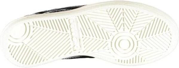 Diadora Zwarte veterschoenen met Swarovski-kristallen Black Dames