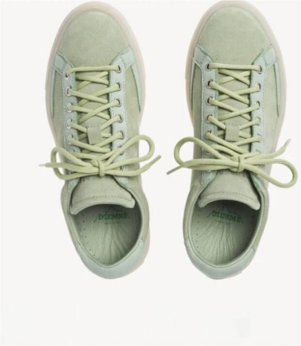 Diemme Groene Suède Tennissneaker
