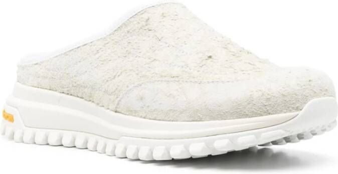 Diemme Witte Leren Sneakers Wit Heren