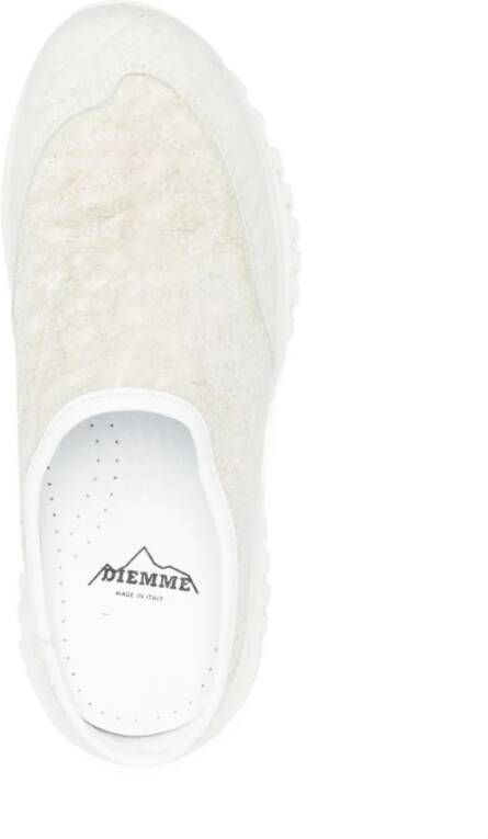 Diemme Witte Leren Sneakers Wit Heren