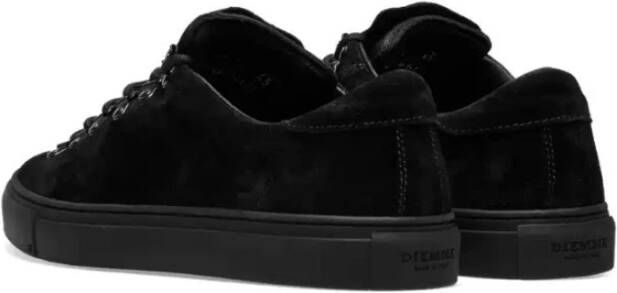 Diemme Marostica Low Black Suede Sneaker Black Heren
