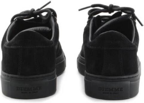 Diemme Marostica Low Black Suede Sneaker Black Heren