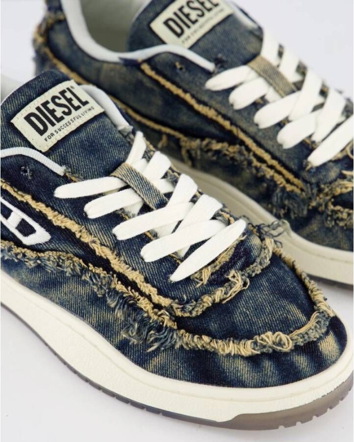 Diesel Blauwe Tracker-D Sneaker voor heren