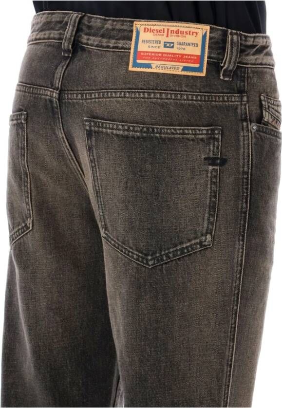 Diesel Bootcut Jeans Blauw Wassen Aw25