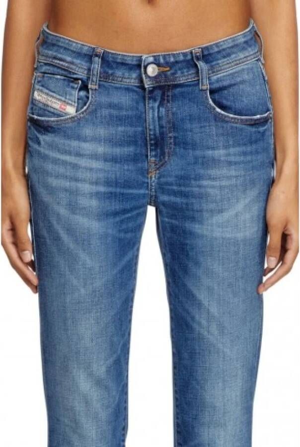 Diesel Bootcut Jeans met Lage Taille
