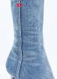 Diesel D-Allas Bt Ankle boot in washed denim Blue - Thumbnail 2