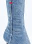 Diesel D-Allas Bt Ankle boot in washed denim Blue Dames - Thumbnail 2