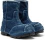 Diesel D-Hammer Ch Md Chelsea boot in washed denim Blue Unisex - Thumbnail 2