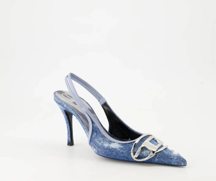 Diesel Denim D-Venus Hakken Blauw Blue Dames