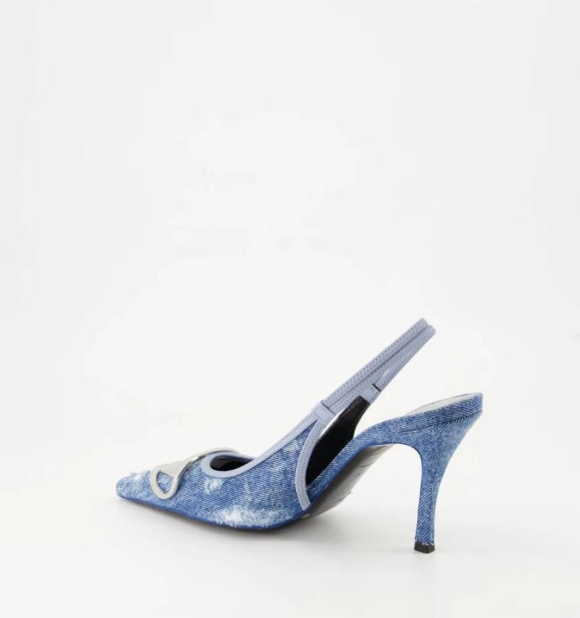 Diesel Denim D-Venus Hakken Blauw Blue Dames