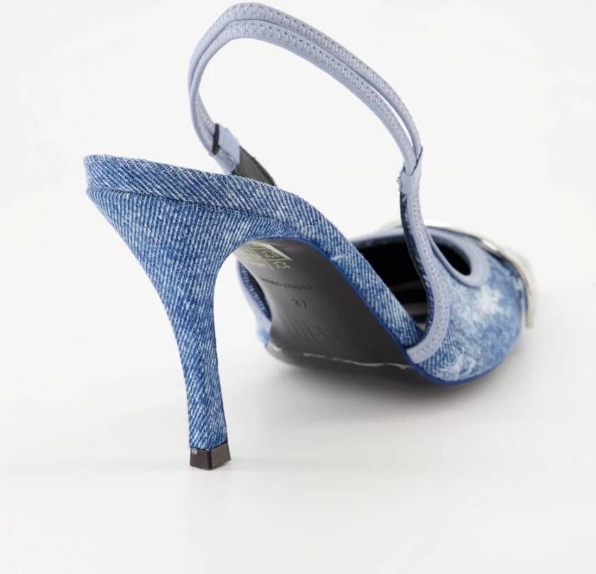 Diesel Denim D-Venus Hakken Blauw Blue Dames