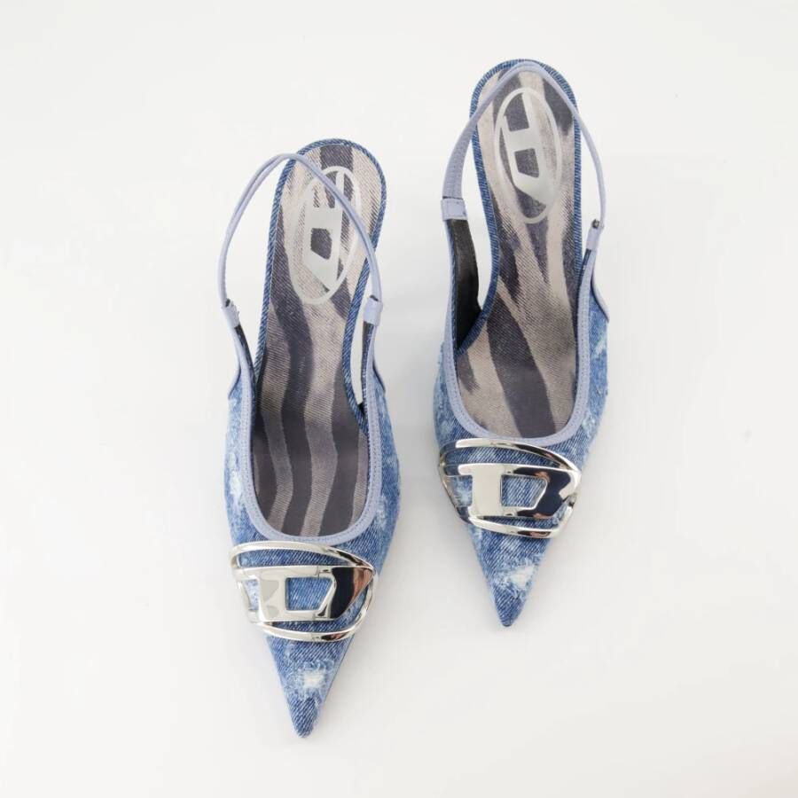 Diesel Denim D-Venus Hakken Blauw Blue Dames