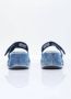Diesel Sa-Oval D Pf W Denim slide sandals with Oval D strap Blue Dames - Thumbnail 19