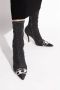 Diesel Gehakte enkellaarzen D-Venus Black Dames - Thumbnail 2