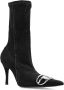 Diesel Gehakte enkellaarzen D-Venus Black Dames - Thumbnail 4