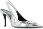 Diesel Zilveren Spiegeleffect Pumps Gray Dames - Thumbnail 5