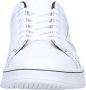 Diesel Witte Leren Sneakers met Gekleurd Patroon White - Thumbnail 6