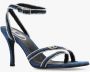 Diesel Hoge sandalen 'Venus D-Venus' Blauw Dames - Thumbnail 4