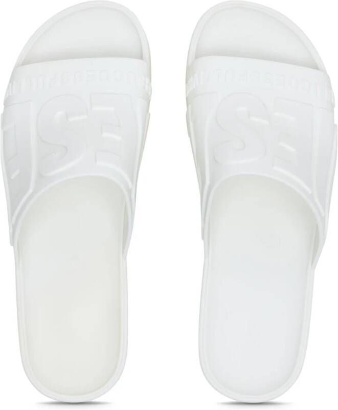 Diesel Hoge Rubberen Zwembadslippers