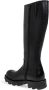 Diesel Glanzende leren laarzen met logoplaquette Black Dames - Thumbnail 6