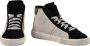 Diesel Leren Sneakers met Rubberen Zool - Thumbnail 2