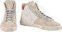 Diesel Leren Sneakers met Rubberen Zool Multicolor Heren - Thumbnail 6