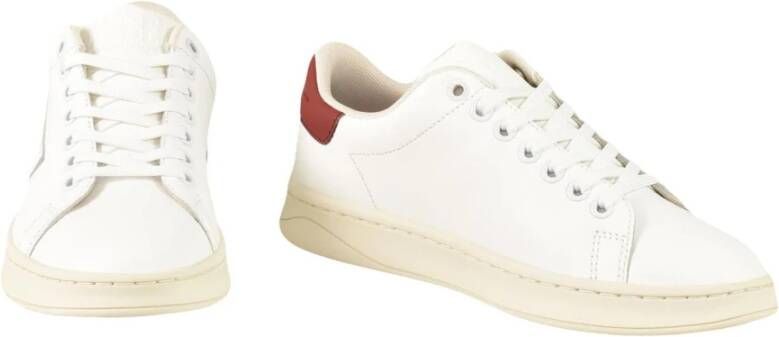 Diesel Leren Sneakers met Rubberen Zool