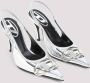 Diesel Zilveren Spiegeleffect Pumps Gray Dames - Thumbnail 29