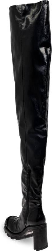 Diesel Over-de-knie laarzen D-Hammer Black Dames