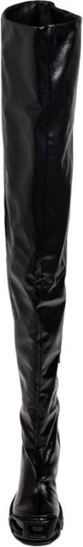 Diesel Over-de-knie laarzen D-Hammer Black Dames