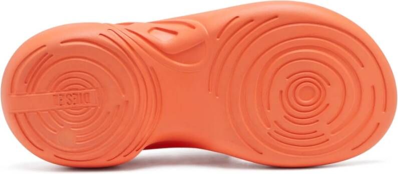 Diesel Rubber muiltjes flip-flop Orange Unisex