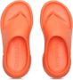 Diesel Rubber muiltjes flip-flop Orange Unisex - Thumbnail 5