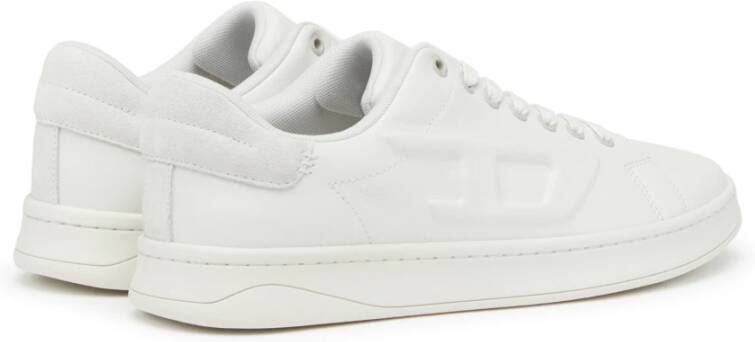 Diesel S-Athene Low Sneakers with embossed D logo White Heren