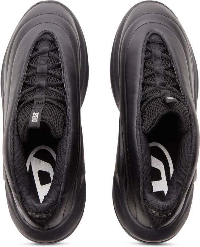 Diesel S-D-Runner X Slip-on sneakers with matte Oval D instep Black Unisex
