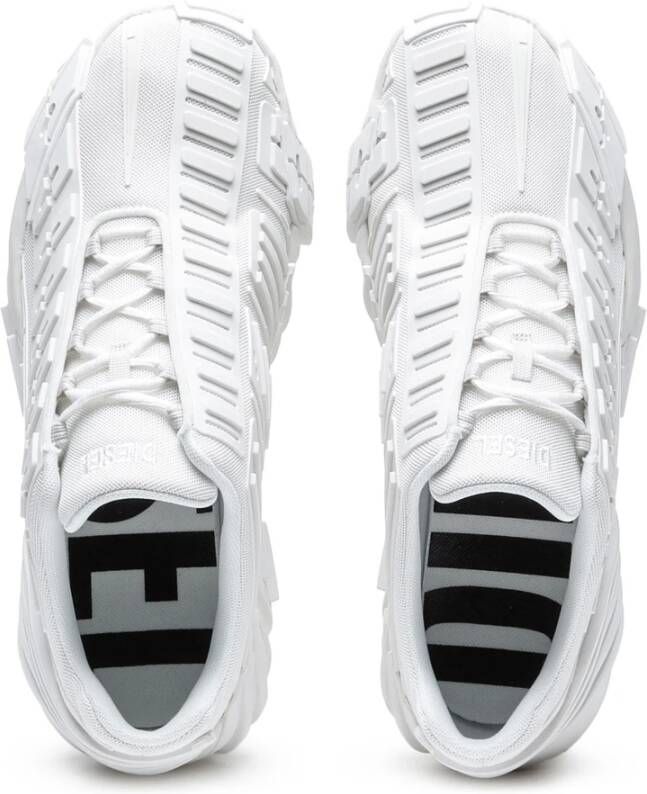 Diesel S-Prototype Low W Sneakers in mesh and rubber White Dames