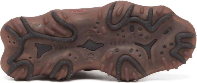Diesel S-Prototype P1 Low-top sneakers with rubber overlay Brown Heren