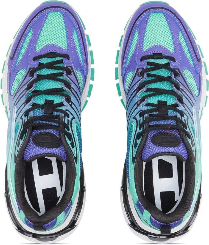 Diesel S-Serendipity Pro-X1 Dégradé sneakers in mesh and leather