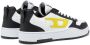 Diesel S-Ukiyo V2 Low-top sneakers in leather and nylon Multicolor Heren - Thumbnail 4